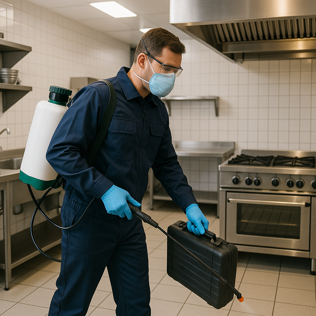 Desinfection, decontamination et traitement des nuisibles