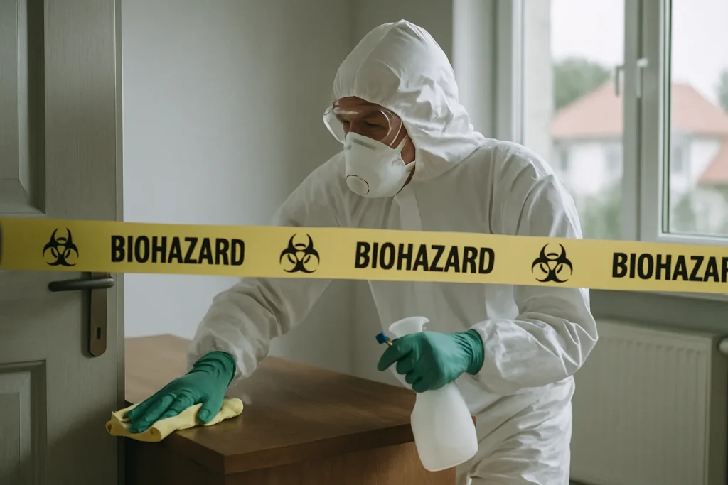 Les défis de la désinfection biohazard après un décès à Boulay-Moselle
