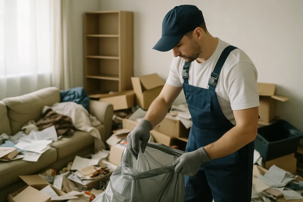 Nettoyage d'urgence post-accumulation : comment trier efficacement à Sarrebourg